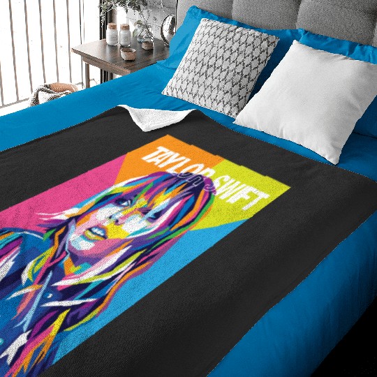 Discover Vintage Taylor Eras Tour Baby Blankets