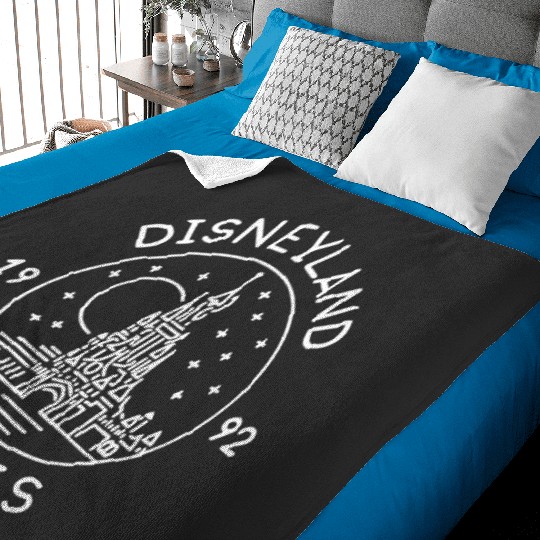 Disneyland Paris 1992 Vintage Baby Blankets