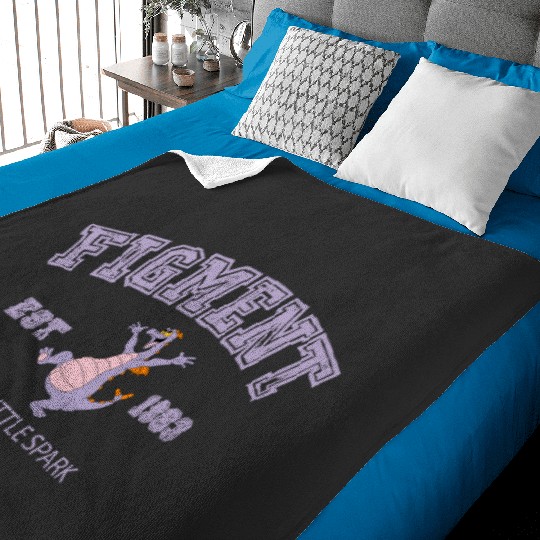 Disney Figment Est 1983  Baby Blankets, Disney Epcot Figment Baby Blankets