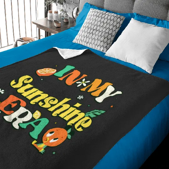 Orange Bird Sunshine Baby Blankets, Orange Bird Baby Blankets, Disneyland Orange Bird Baby Blankets