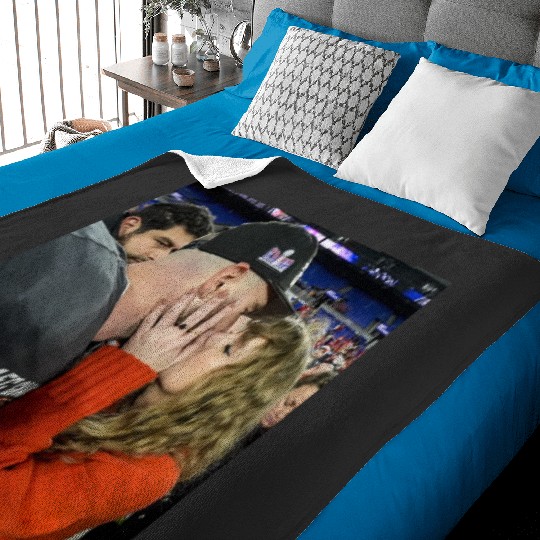 Discover Taylor and Travis Kelce Baby Blankets