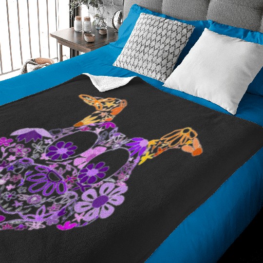 Figment Baby Blankets, Disney Figment Baby Blankets, Figment Flower and Garden