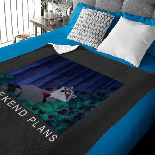 Disney Pocahontas Meeko Raccoon Weekend Plans Baby Blankets
