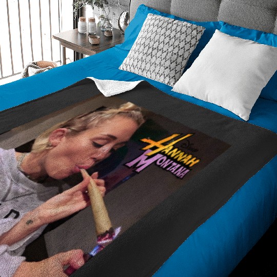 Vintage Hannah Montana Baby Blankets, Disney Hannah Montana Logo