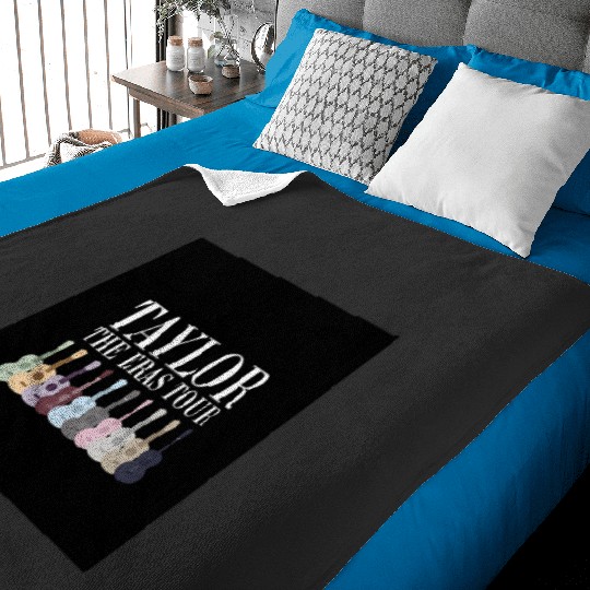 Discover Taylor Swiftt The Eras Tour Guitars Poster 37 Baby Blankets