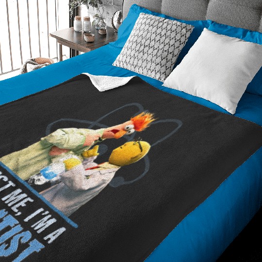 Disney The Muppets Trust Me I'm A Scientist Bunsen & Beaker Baby Blankets