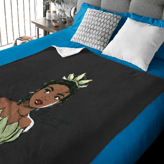 Disney The Princess & The Frog Princess Tiana Sketch Baby Blankets