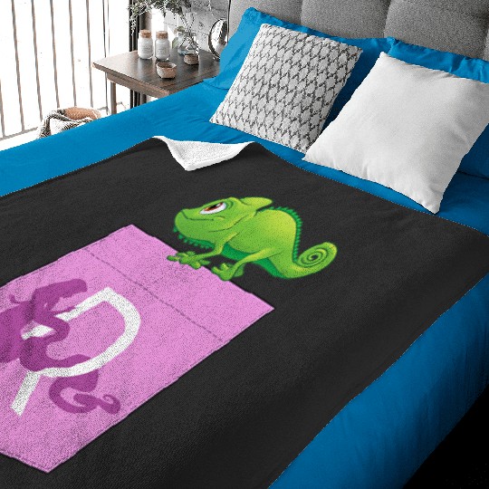 Disney Princess Rapunzel and Pascal Baby Blankets