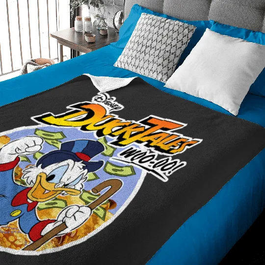 Disney DuckTales Uncle Scrooge Woooo Baby Blankets