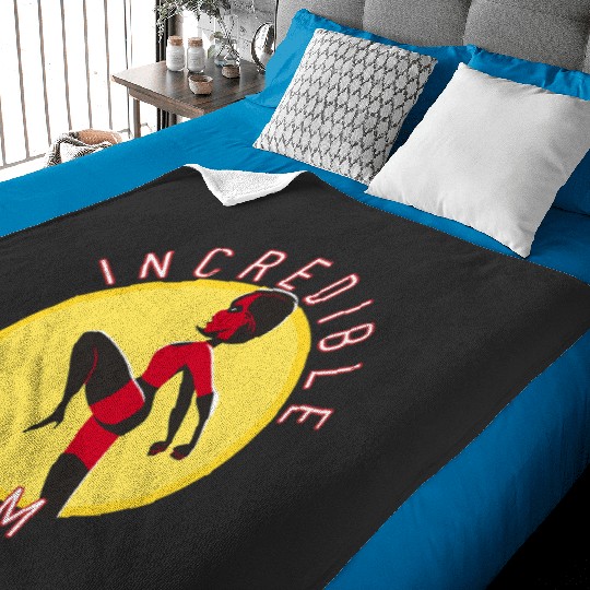 Disney Pixars Incredibles 2 Incredible Mom Graphic Baby Blankets