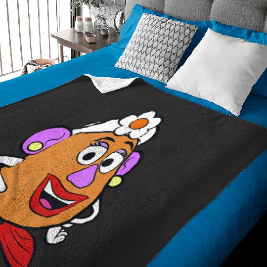 Disney Pixarss Toy Story Mrs. Potato Head Big Portrait Tank Top Baby Blankets