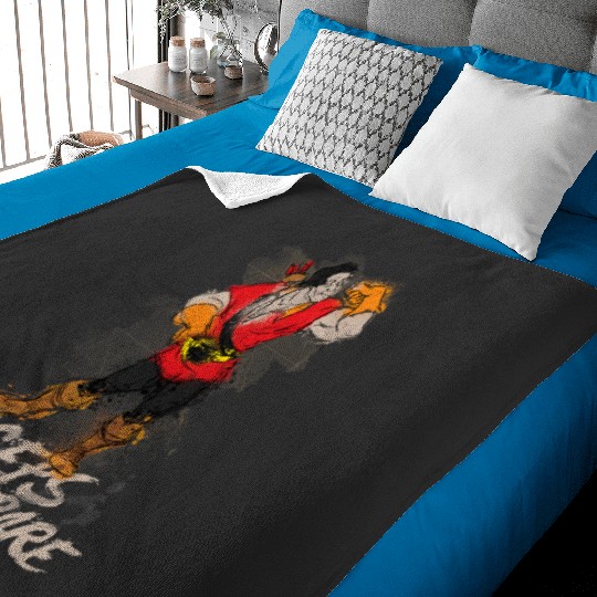 Disney Beauty and the Beast Gaston Biceps to Spare Baby Blankets