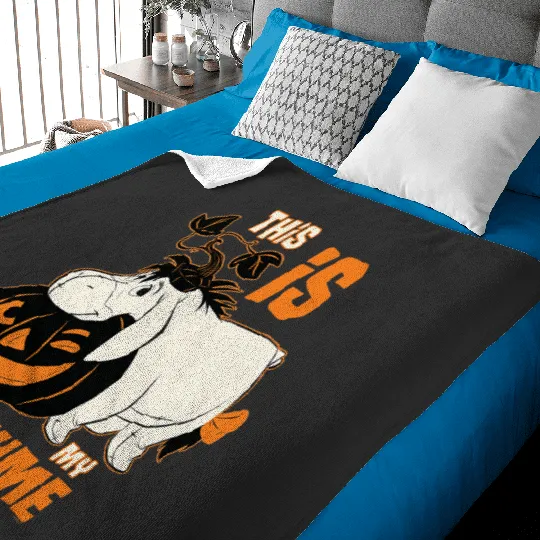 Disneys Winnie the Pooh Eeyore This is my Costume Halloween Baby Blankets