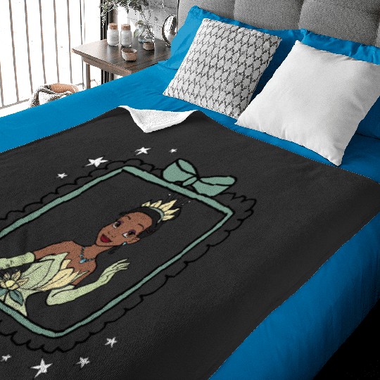 Disney The Princess and the Frog Tiana Portrait Baby Blankets