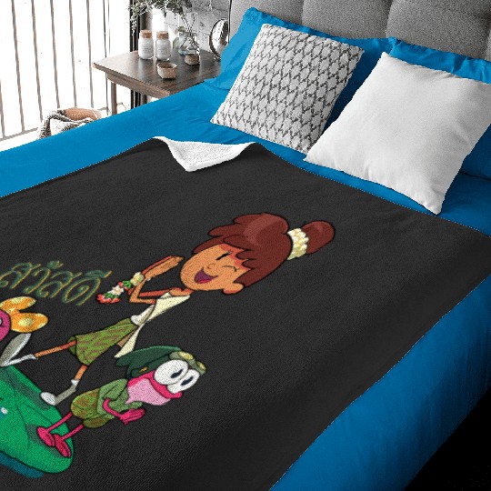 Disney Channel Amphibia Exclusive Baby Blankets