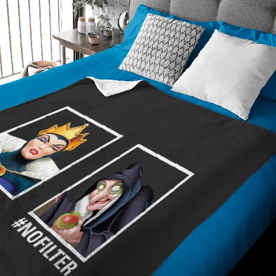 Disney Villains Evil Queen Filter NoFilter Funny Meme Baby Blankets