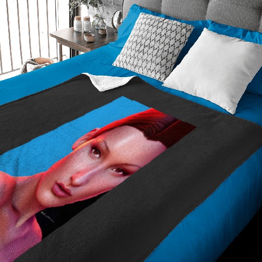 Bella Hadid as a Disney Character Baby Blankets