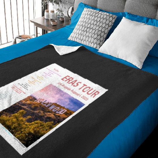 Eras Tour Setlist - Los Angeles Night 5 Baby Blankets