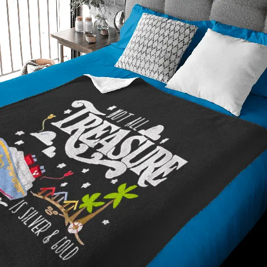 Disney Treasure Baby Blankets, Disney Cruise Baby Blankets, Not All Treasure is Silver and Gold Baby Blankets