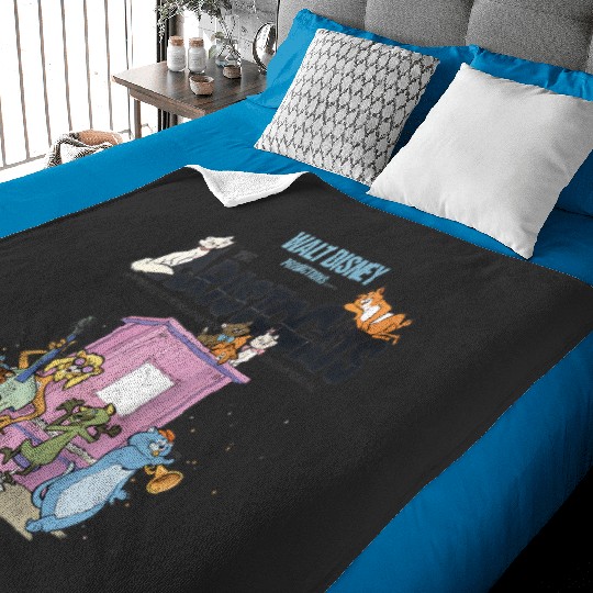 Disney The Aristocats Cats Playing Piano Raglan Baseball Tee Baby Blankets