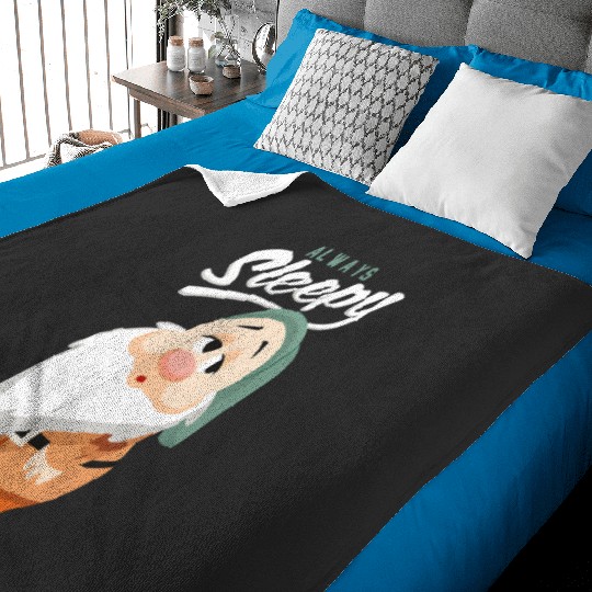Disney Snow White And The Seven Dwarfs Always Sleepy Baby Blankets, WDW Magic Kingdom Disneyland Family Vacation Birthday Gift