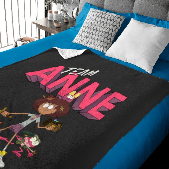 Disney Channel Amphibia Team Anne Sweatshirt Baby Blankets