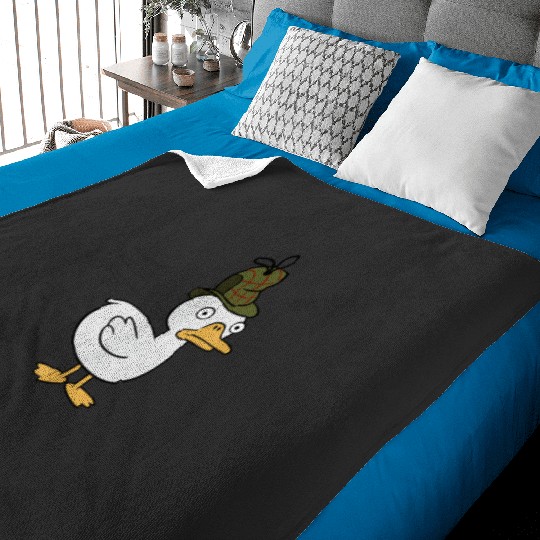 Disney Channel Gravity Falls Duck-Tective T-Shirt Baby Blankets