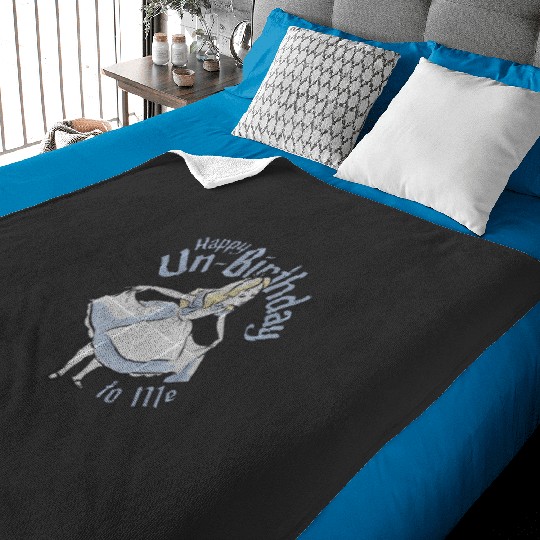 Disney Alice In Wonderland Alice Happy Un-Birthday To Me T-Shirt Baby Blankets