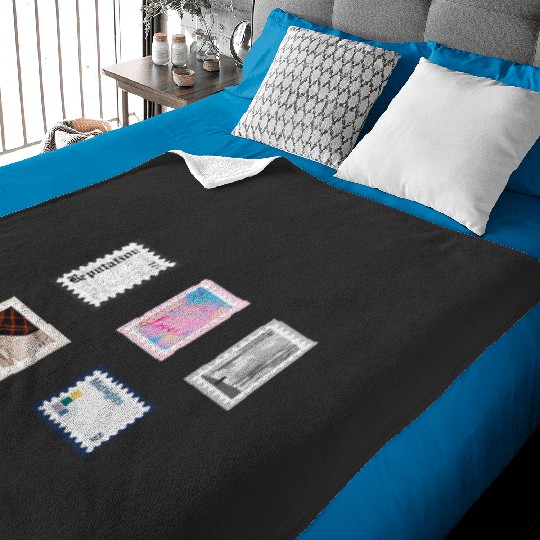 Tayl0r Swift Postage Stamp Set 2 Baby Blankets