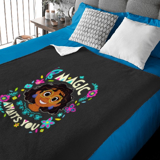 Disney Encanto Mirabel Magic Awaits You T-Shirt Baby Blankets