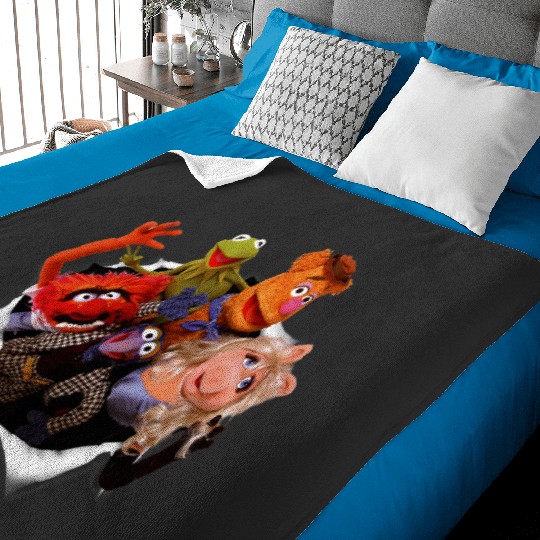 Disney The Muppets Group Shot Breakthrough Baby Blankets