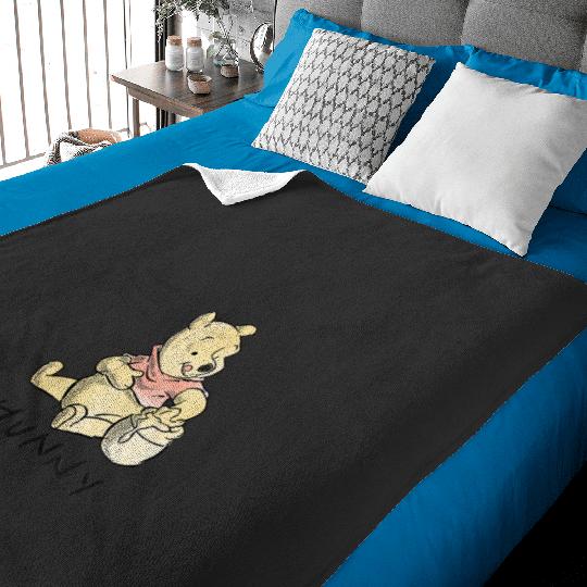 Womens Disney Winnie the Pooh Hunny V-Neck T-Shirt Baby Blankets