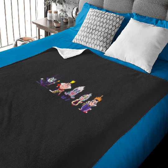 Disney Villains Kawaii Chibi Evil Queens T-Shirt Baby Blankets