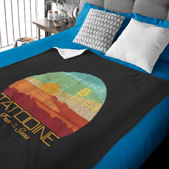 Tatooine Postcard Fun in the Sun Disney+ T-Shirt Baby Blankets