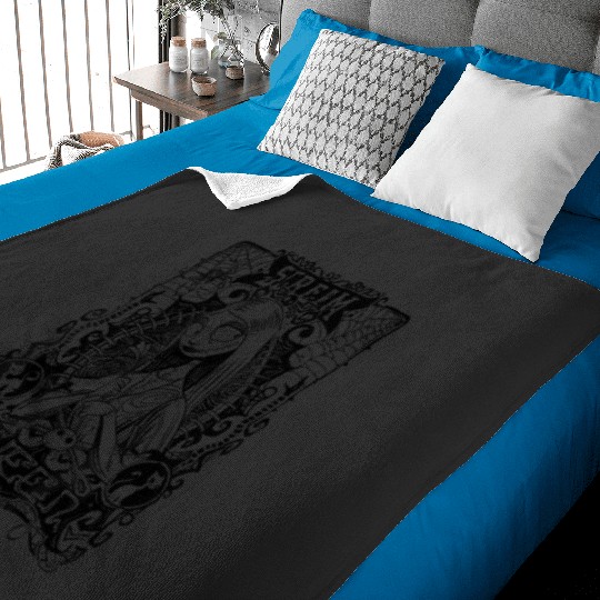 Disney The Nightmare Before Christmas Sally Scream Queen T-Shirt Baby Blankets