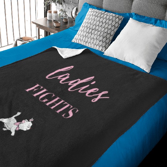 Disney The Aristocats Marie Ladies Don't Start Fights T-Shirt Baby Blankets