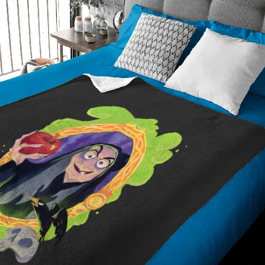Disney Evil Queen Baby Blankets, Retro 90s Evil Queen Baby Blankets, Poisonous Apple Baby Blankets
