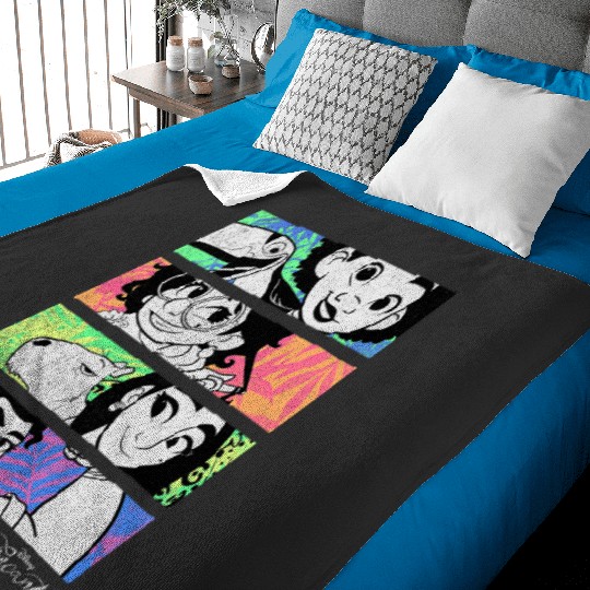 Disney Encanto Family Group Shot Panels Baby Blankets