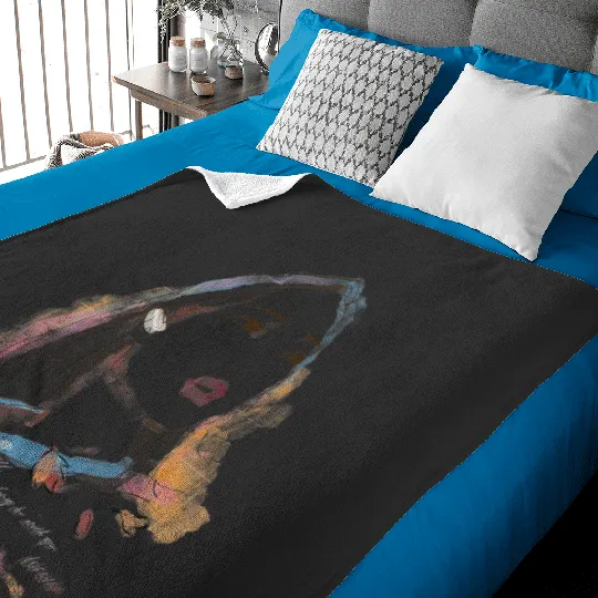 Disney Pocahontas Watercolor Portrait Quote Graphic Baby Blankets