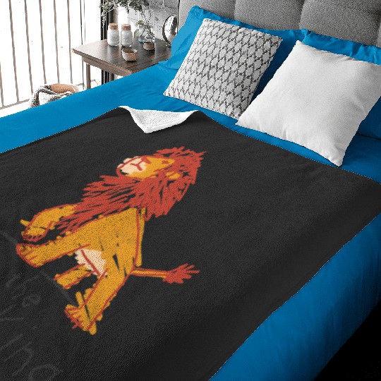 Disney Lion King Simba Cave Painting Logo Graphic Baby Blankets