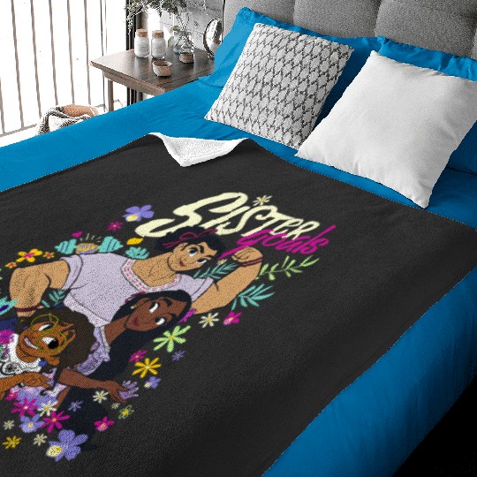 Disney Encanto Sister Goals Group Shot Poster Baby Blankets