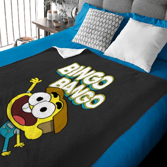 Disney Channel Big City Greens Cricket Bingo Bango Baby Blankets
