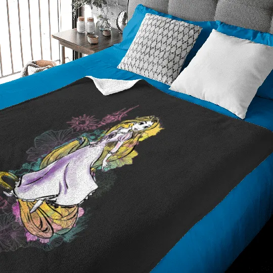 Disney Tangled Rapunzel Charmed Life Baby Blankets