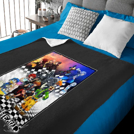 Disney Kingdom Hearts Throne Baby Blankets, Kingdom Hearts
