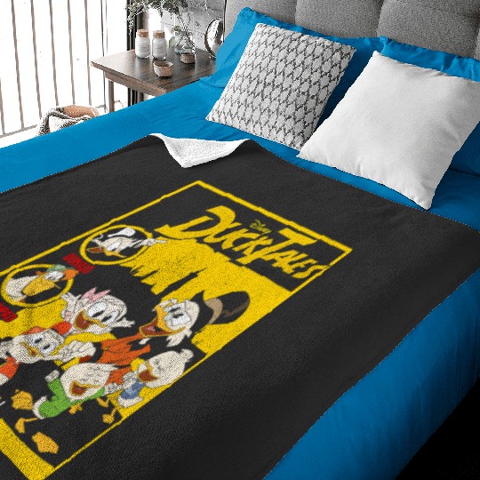 Disney DuckTales Comic Book Cover Baby Blankets
