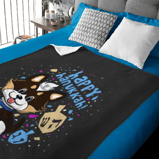 Disney Puppy for Hanukkah Baby Blankets