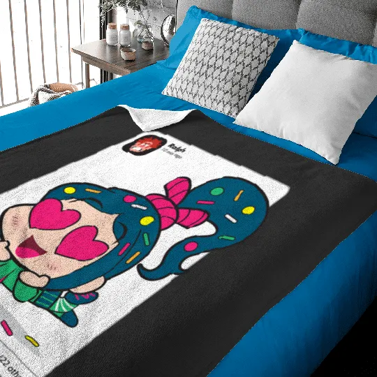 Disney Ralph Breaks the Internet Vanellope Likes Baby Blankets