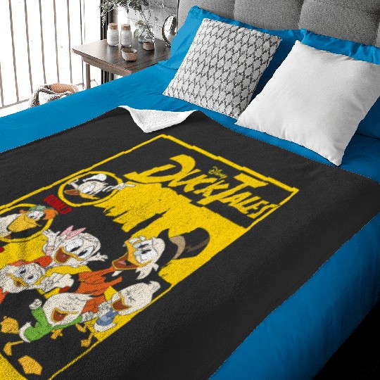 Disney DuckTales Comic Book Cover Baby Blankets