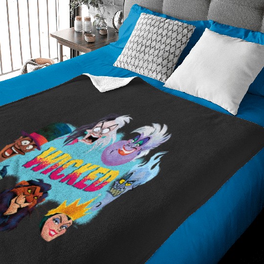Disney Villains Wicked Ensemble of Evil Baby Blankets