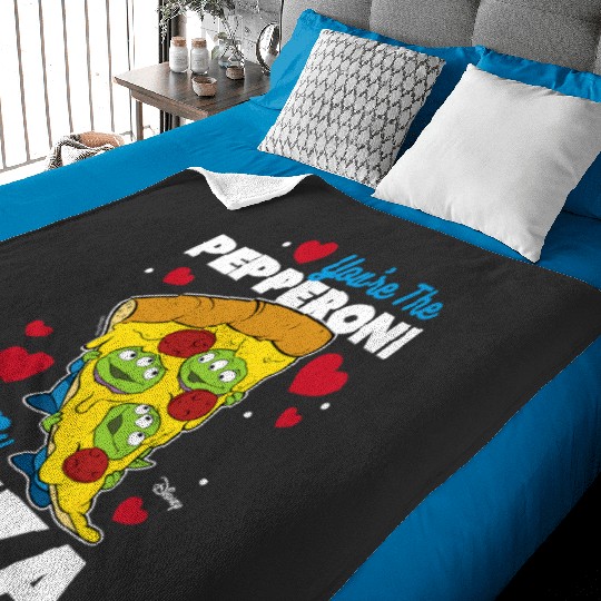 Disney Toy Story 3 - Pepperoni To My Pizza Valentine's Day Baby Blankets